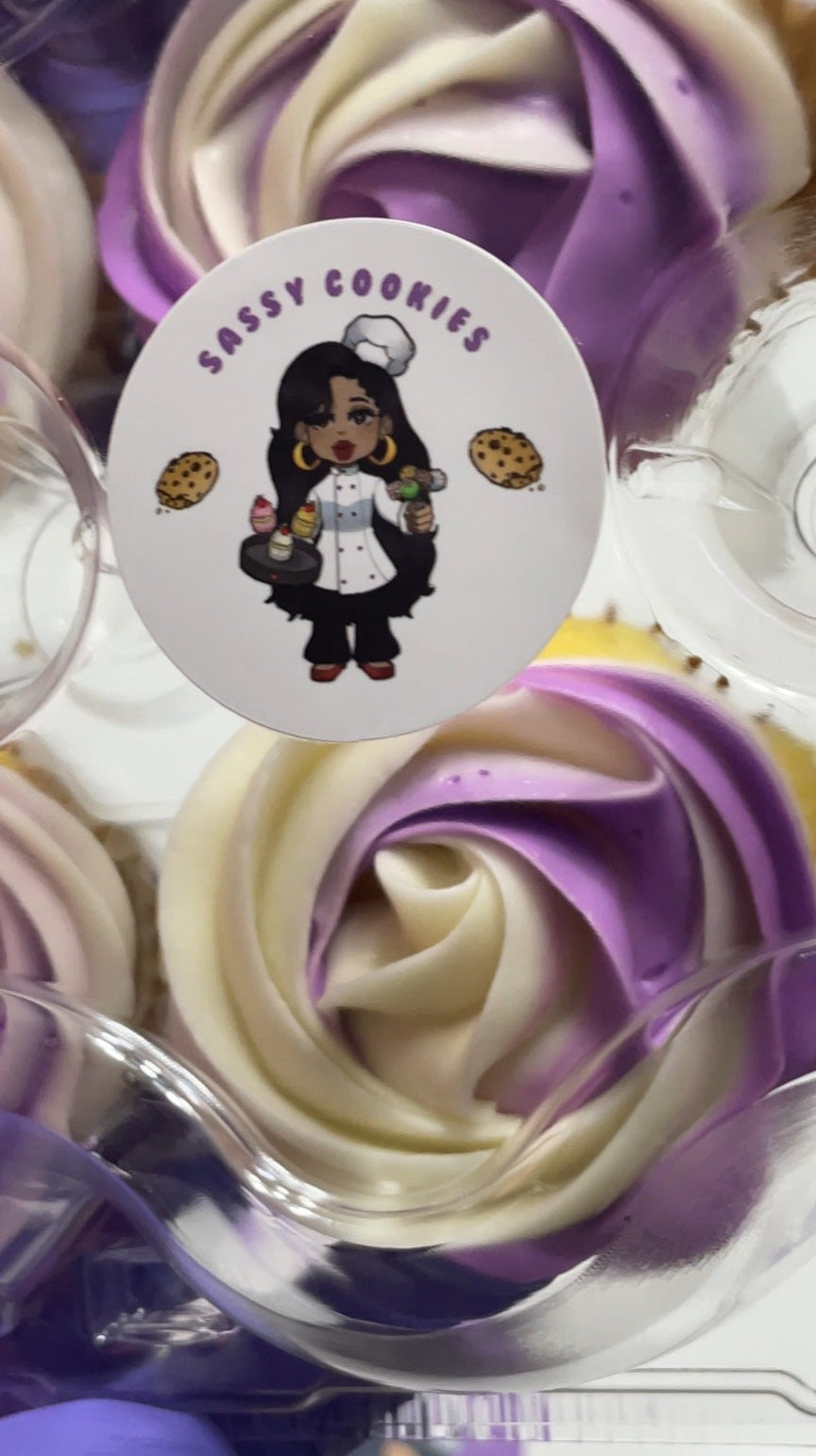 The Sassy-Diva Cupcakes (6-pack)