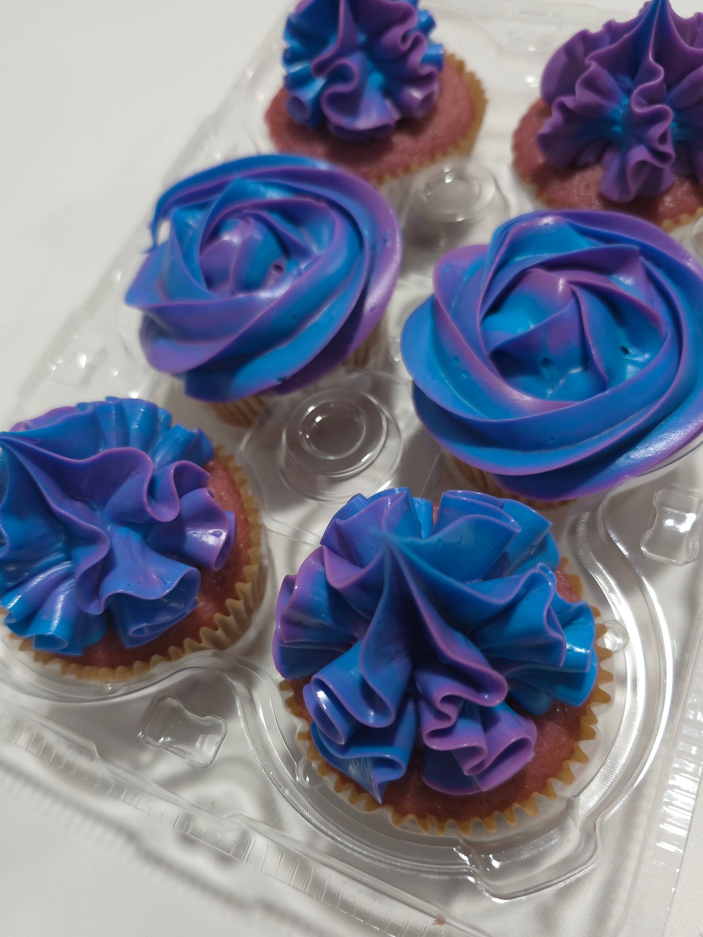 Nebula Berry Cupcakes
