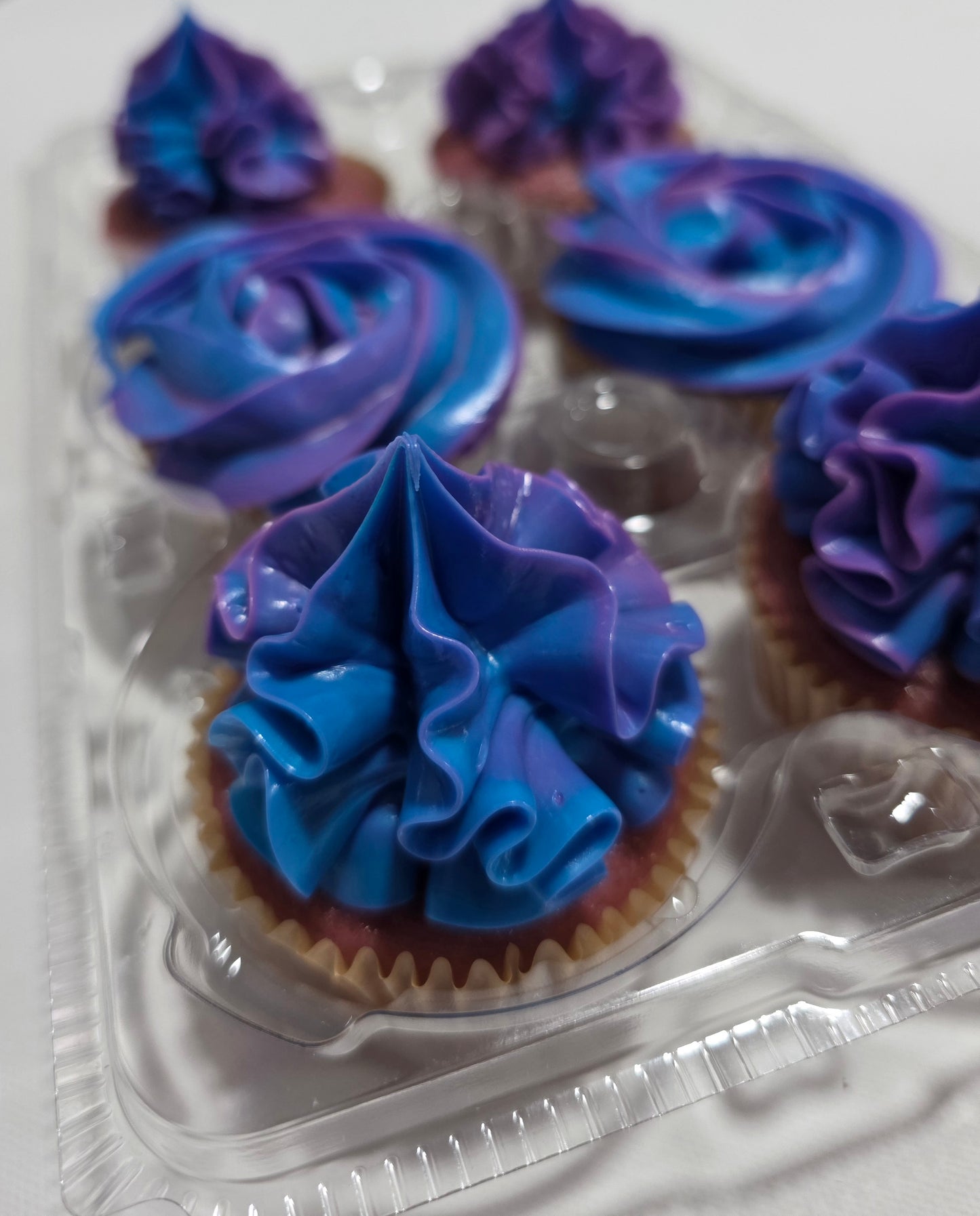 Nebula Berry Cupcakes