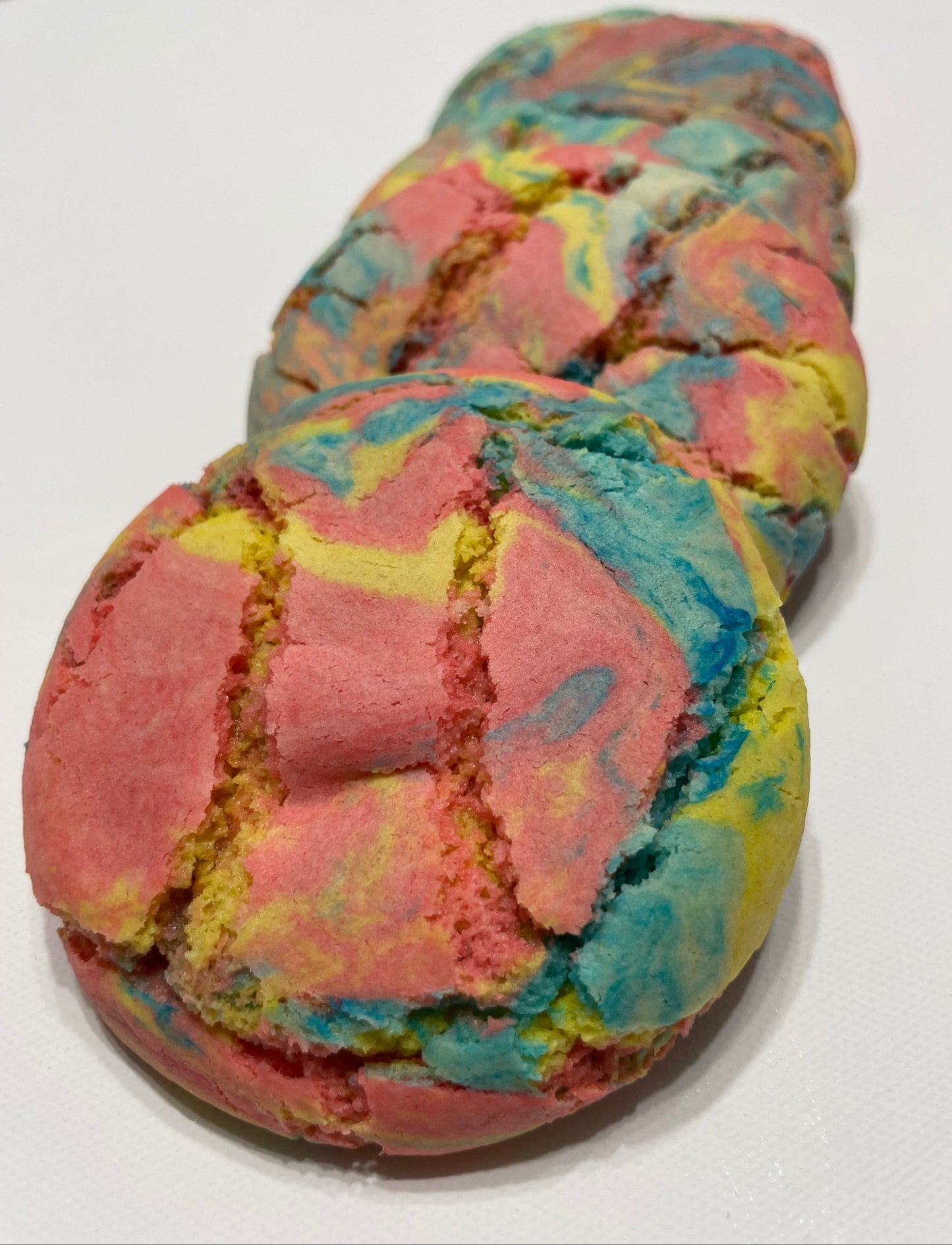 Rainbow Twist Sugar Cookies