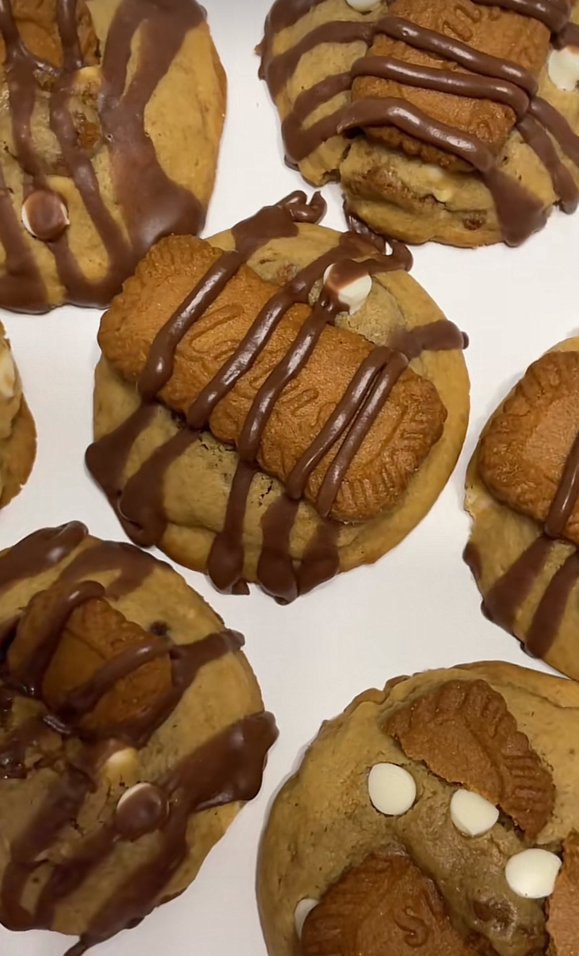 Biscoff Cookie w/ Fudge Drizzle