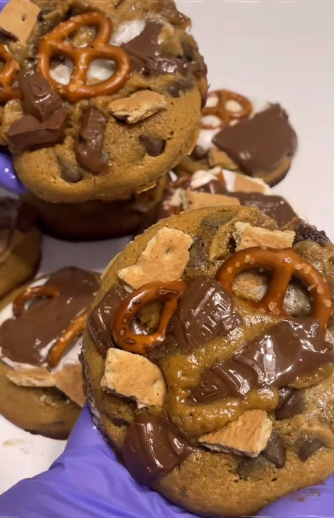 Sweet n' Salty Campfire Cookies