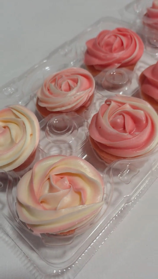Strawberry Poundcake Delight Cupcakes